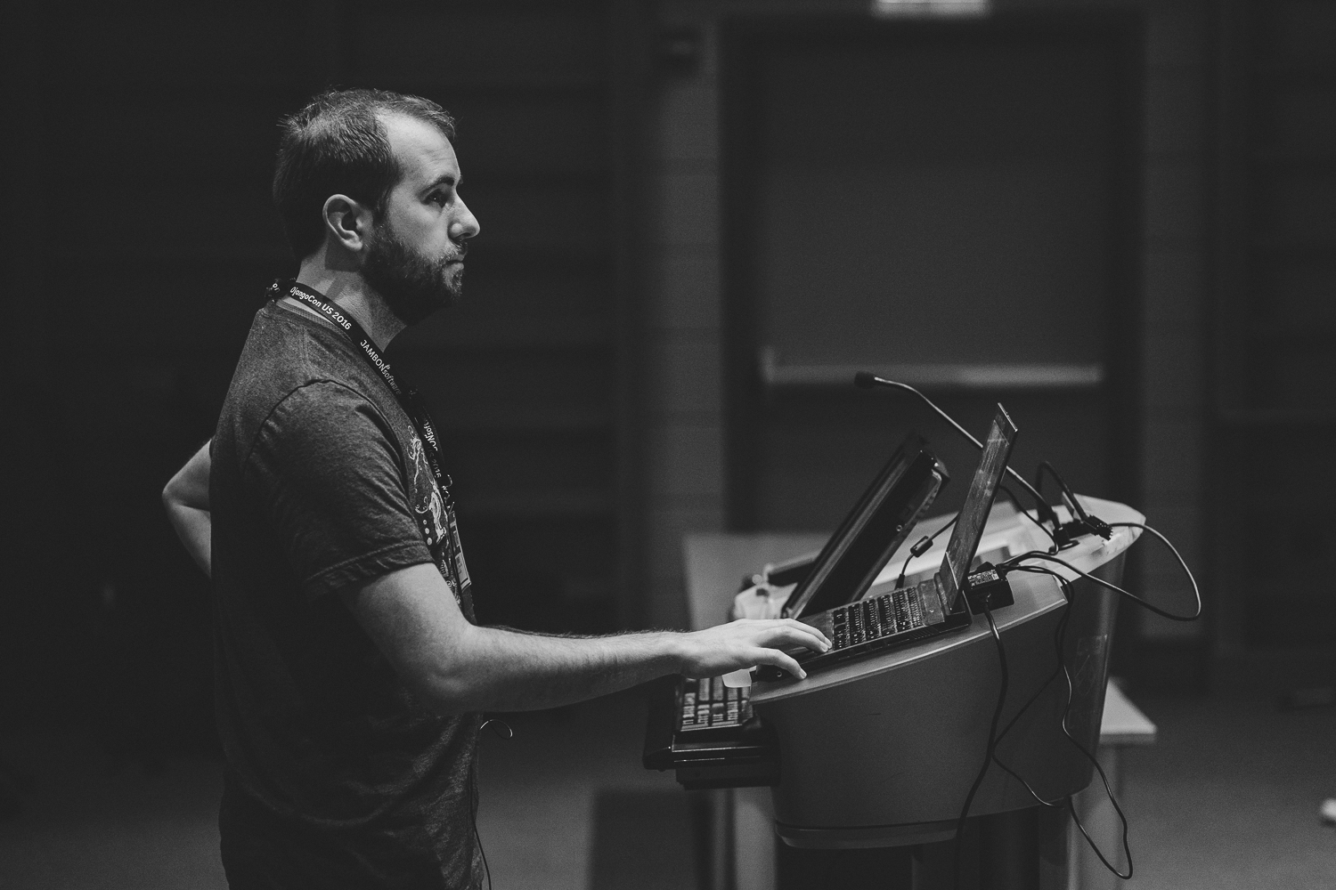 Trey Hunner teaching a session at DjangoCon US